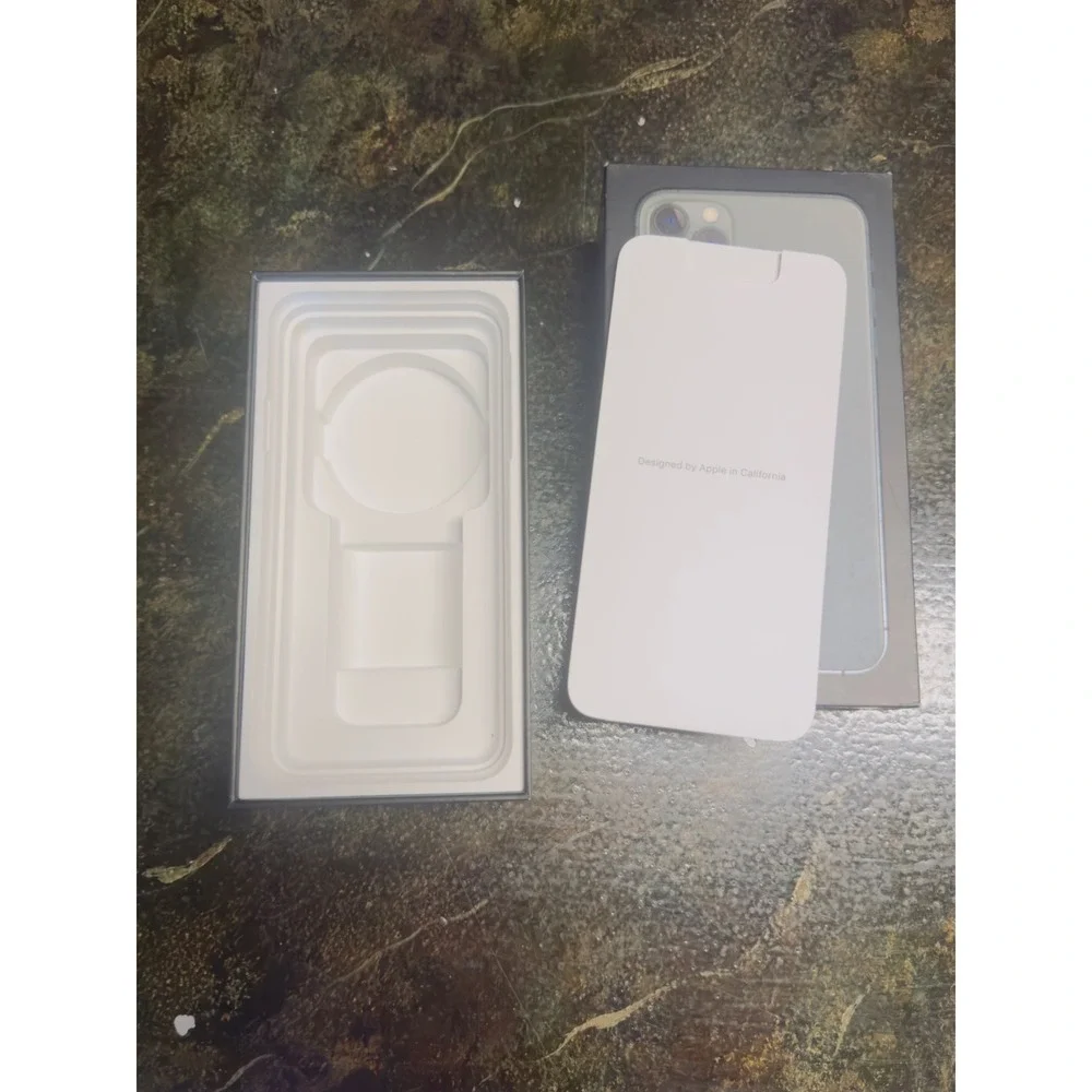 Apple iPhone 11 Pro Max Midnight Green EMPTY BOX NO IPHONE EMPTY BOX